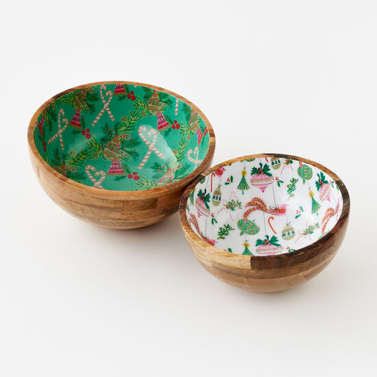 Vintage Christmas Bowl